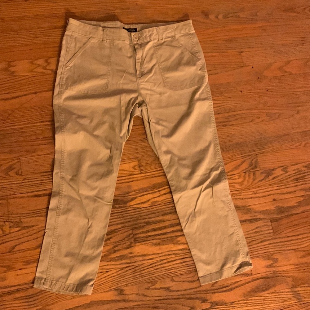 Lee Khaki Peddle Pusher Pants